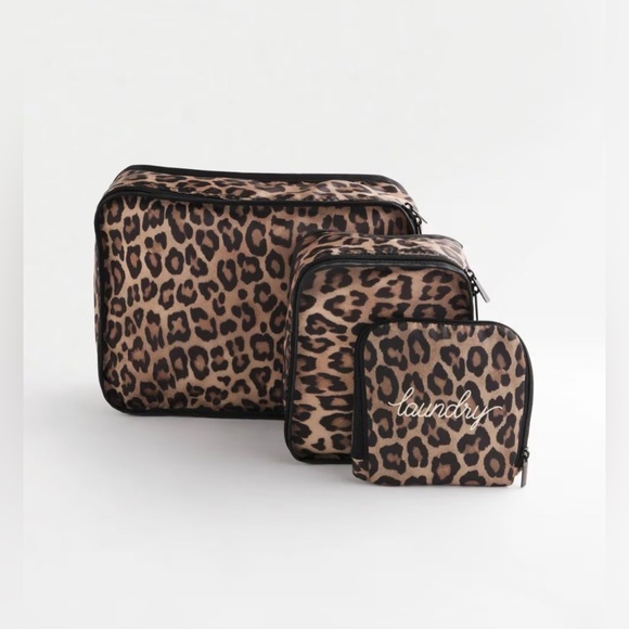 Chicos Packing Cubes Set in Animal Print - Picture 1 of 6